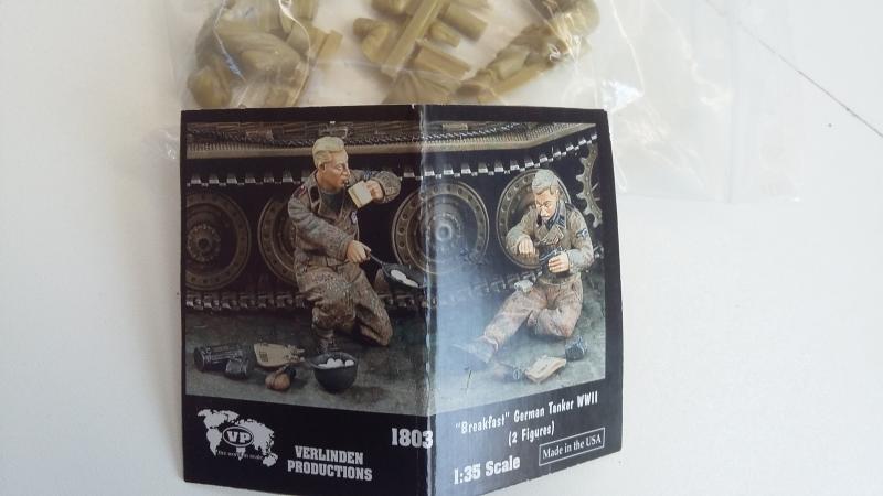 Verlinden 1803 Chow Time German Tankers WWII (2) 6000ft