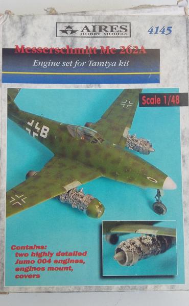 Aires 4145 Me 262A SCHWALBE engine set Tamiya 9500ft