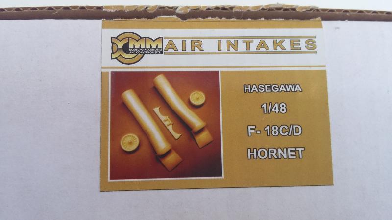 XMM Air intakes Hasegawa 148 F-18CD Hornet 7000ft