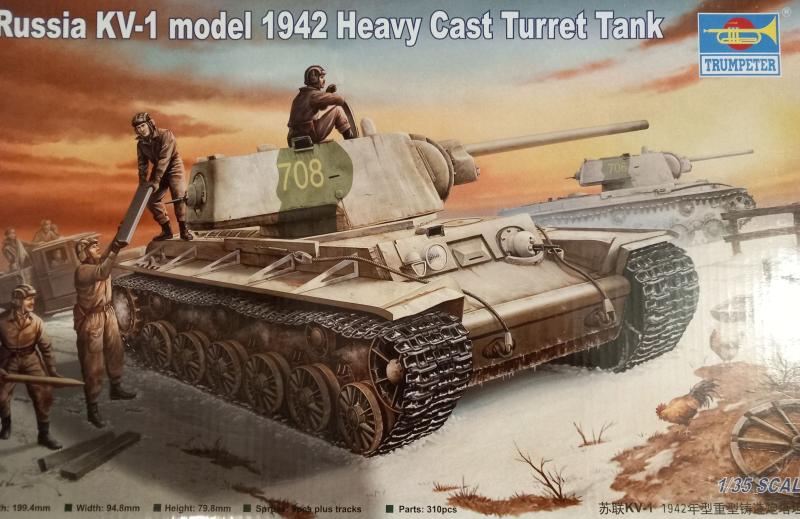 Trumpeter KV-1 M1942 - 6000 Ft