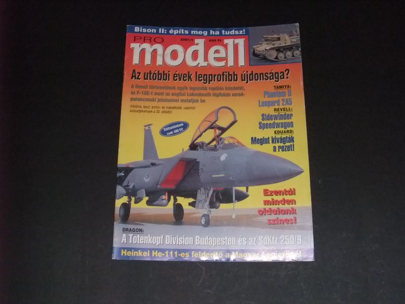 Pro modell 2001,1 ; 500.-