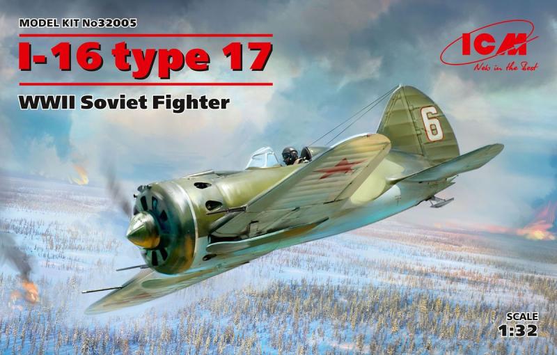 Minimálisan elkezdve! ICM 32005 I-16 Type 17 + Eduard BIG33109 I-16 Type 10   12,000.- Ft