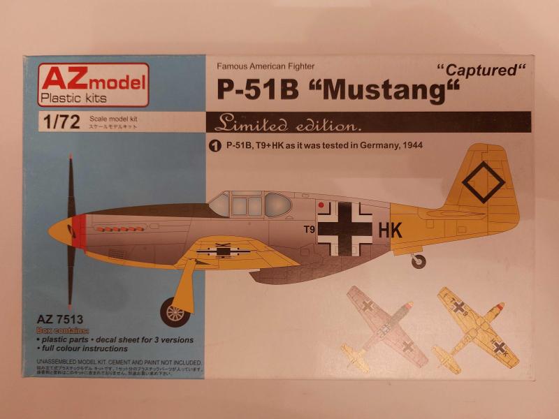 AZmodel P51B 4000 ft