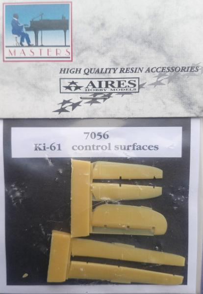 Aires 7056 Ki-61 control surfaces