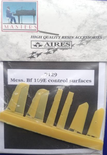 Aires 7129 ME Bf-109E control surfaces