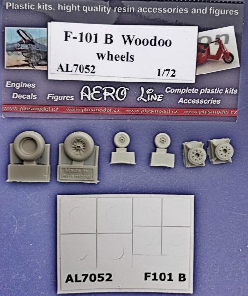 PlusModel AL7052 F-101B WooDoo wheels.