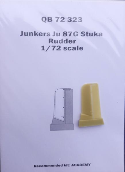 QB 72-323 JU-87G Stuka rudder