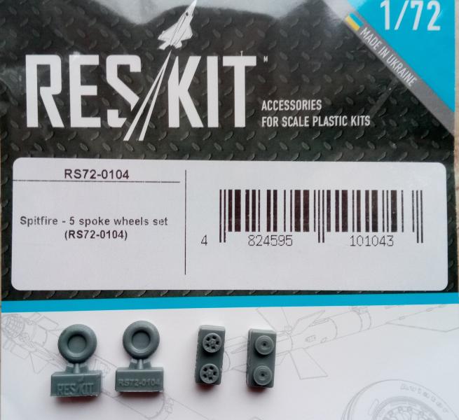 ResKit RS72-0104 Spitfire-5  wheels