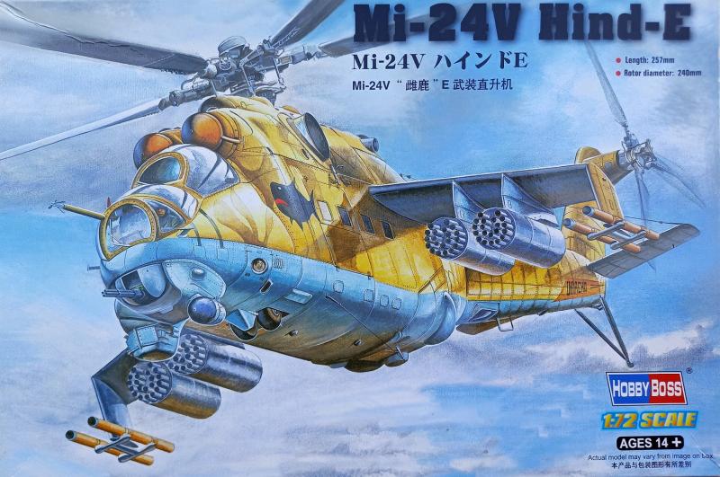 HobbyBoss 87220 Mi-24V Hind-E