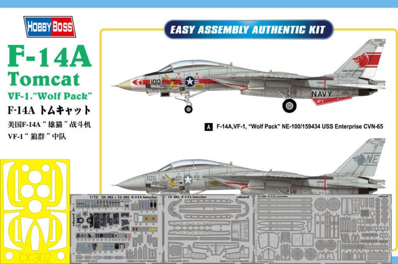 HobbyBoss 80279 F-14A Tomcat (VF-1) - 15000 Ft