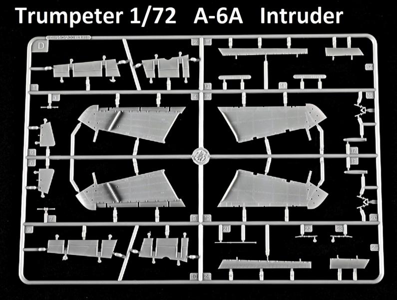 Trumpeter 1-72 A-6A szárnyak.