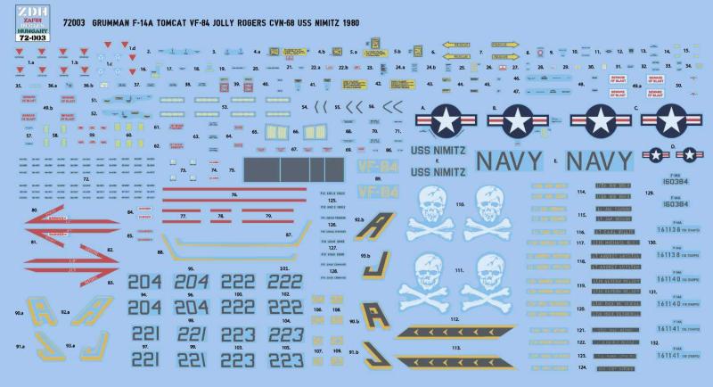 1_72 ZDH F-14A VF84 Jolly Rogers 1980 