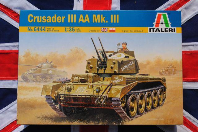 CRUSADER III AA Mk.III Italeri 6444 voor