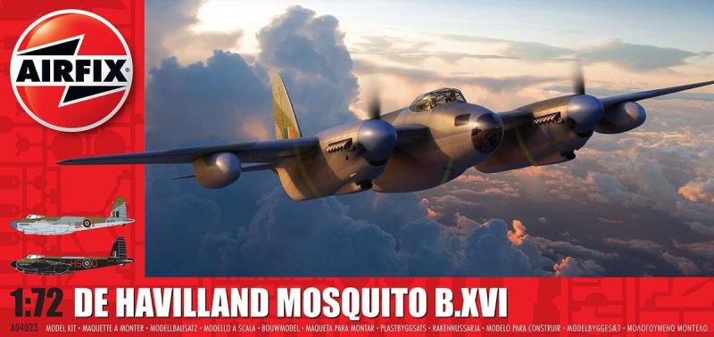 72 Airfix Mosquito B.XVI + Eduard 73763, mask + Quickboost seats + CMK control surfaces + SBS exhausts 20000Ft
