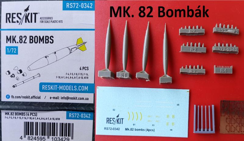 ResKit RS72-0342 Mk.82 Bombs - doboz