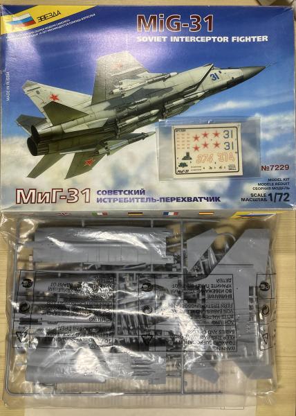 MiG-31 Zvezda 1-72 6000Ft