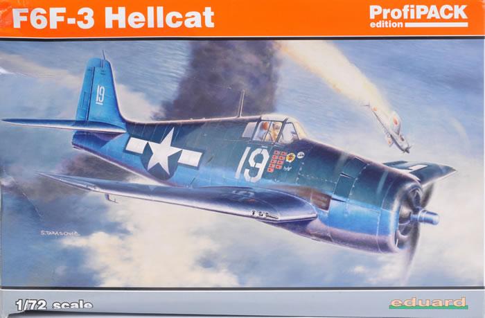 72 Eduard F6F-3 + Metallic Details cowling + Part wheel bays 8500Ft