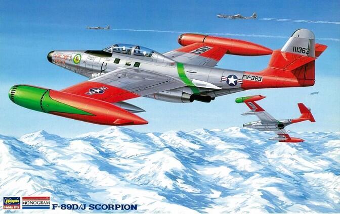 72 Hasegawa-Monogram F-89D,J 10000Ft