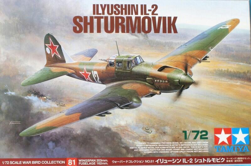 72 Tamiya Il-2 + Eduard mask 8500Ft