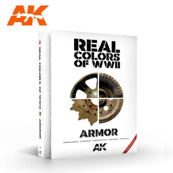 AK Interactive 299 - Real Colors Of Wwii Armor New 2Nd  12,000.- Ft