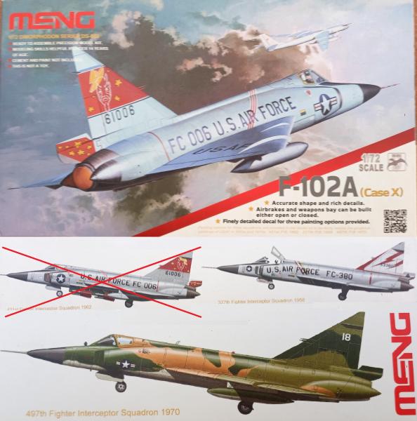 Meng DS-003 F-102A