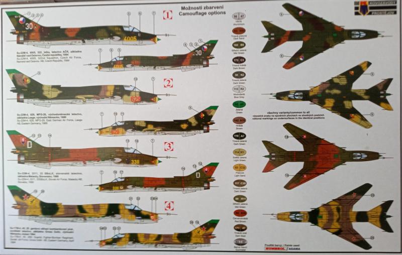 KP KPM0196 Su-22M4 Warsaw Pact festések