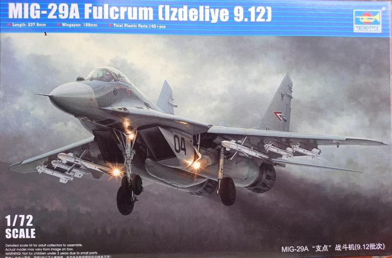 Trumpeter MiG-29A  Fulcrum 9.12