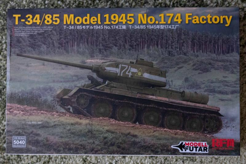 Ryfield Model 5040 T-34/85 Model 1945 No.174 Factory - 14500 HUF