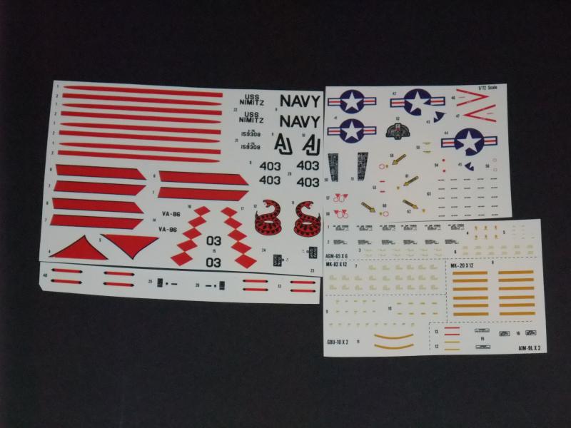 1/72 A-7E USS. Nimitz ; 4500.-