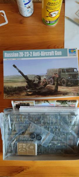 Trumpeter ZU-23-2 AA-Gun