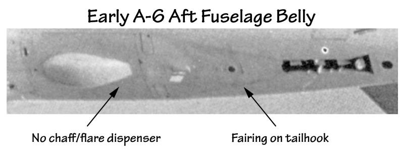 Early A-6 Aft Fuselage Belly