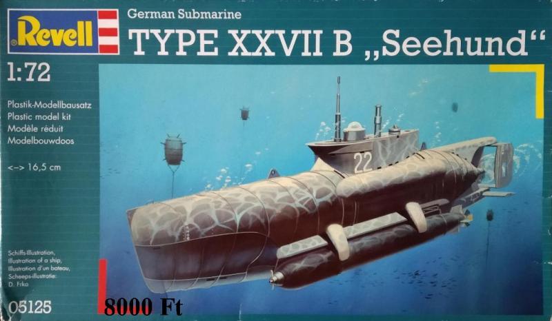Revell 05125 type XXII b sheehund

1/72 Revell 05125 type XXII b sheehund