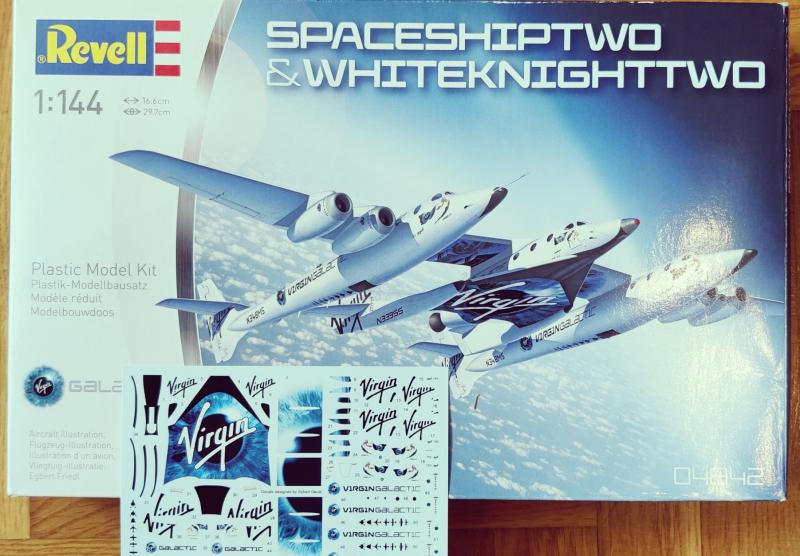 SpaceShipTwo & White Knight Two_Revell_1-144_17000Ft
