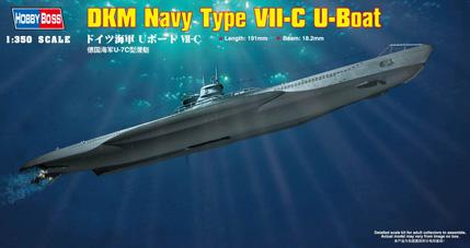 Hobby Boss - U-Boat VII-C - 3000 ft