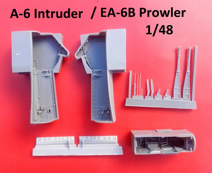 Aires 4570 A-6, EA-6B Prowler futóaknák - Aires 1-48