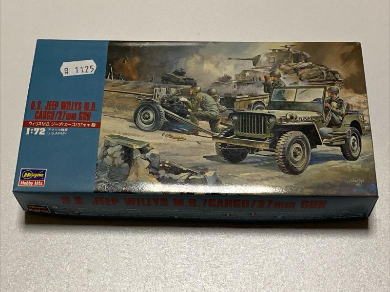 Hasegawa Jeep + Gun1 (3500)