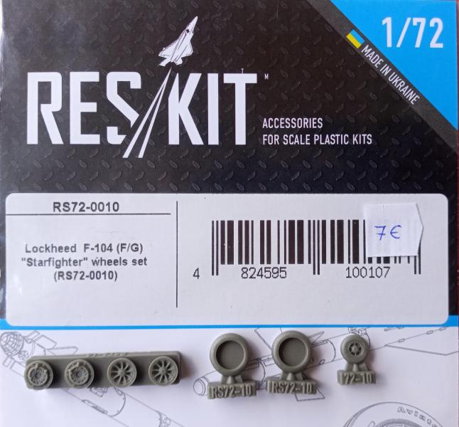 ResKit RS72-0010 F-104 F-G Starfighter wheels