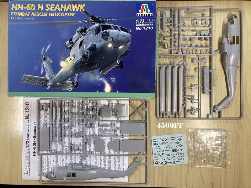 HH-60H Italeri 1-72 4500Ft_