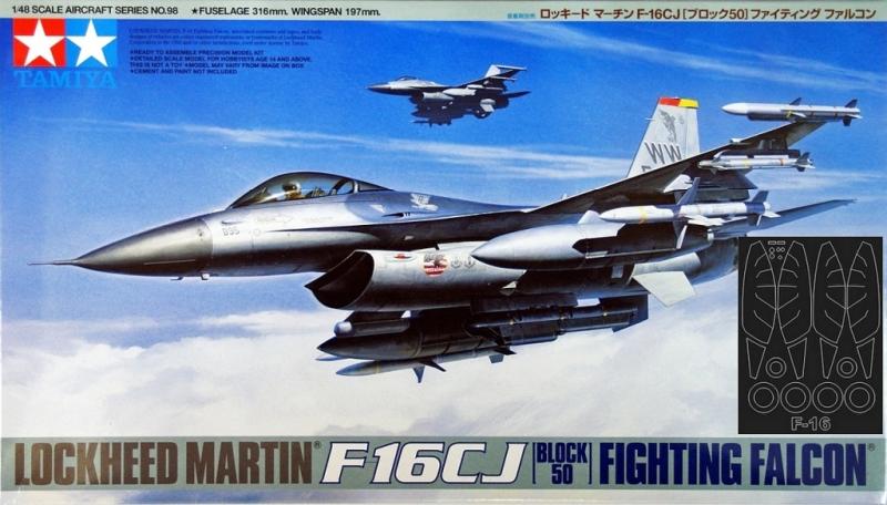 Tamiya 61098 F-16CJ - 16500 Ft