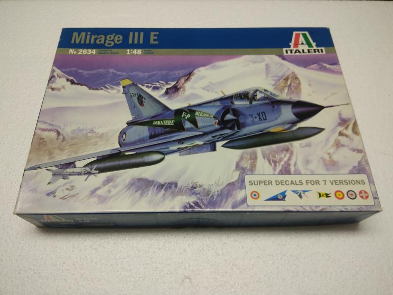 48 Italeri Mirage III E  8000 Ft