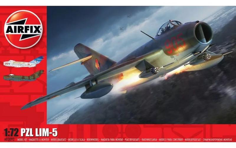 AIRFIX A03092 PZL LIM-5 , MiG-17F