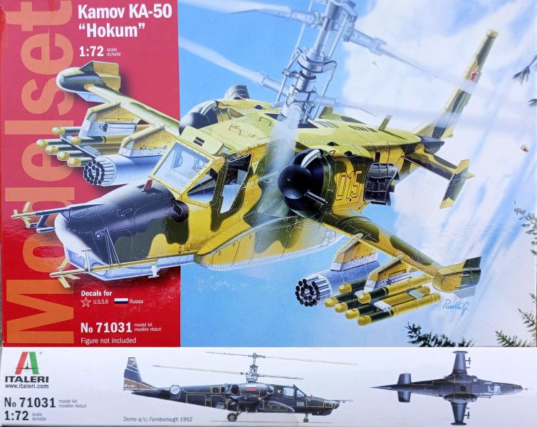 Italeri 71031 Kamov KA-50 Hokum