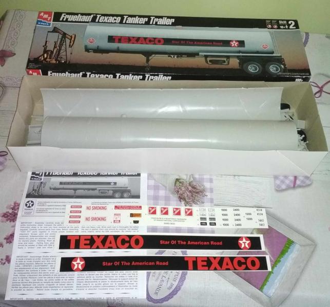 AMT Texaco trailer pótkocsi 1:25 10000Ft