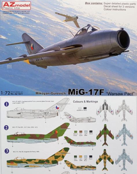 AZ.Model AZ-7877 MiG-17F Warsaw Pact