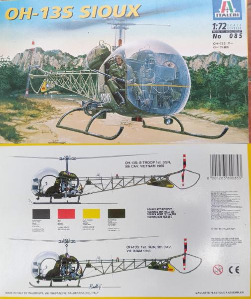 Italeri No.085 OH-13S Sioux