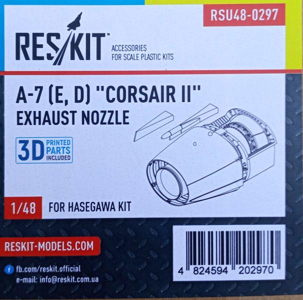 ResKit RSU48-0297 A-7 E-D Corsair II. exhaust