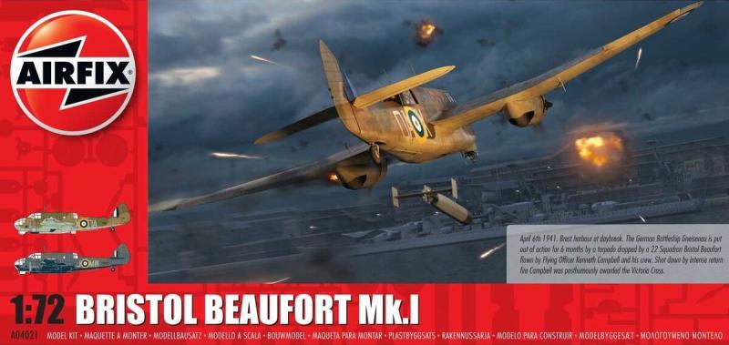 72 Airfix Beaufort Mk.I + BIGED + CMK interior, control surfaces 28000Ft helyett 24000Ft