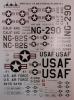 Blackbird Models BMD72032 US Air National Guard Pt. 1 decals