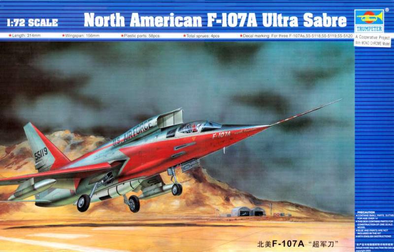 Trumpeter F-107A Ultra Sabre

4.000,-