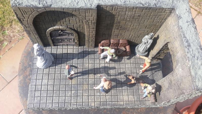 1/35 Ghost dungeon visiting diorama